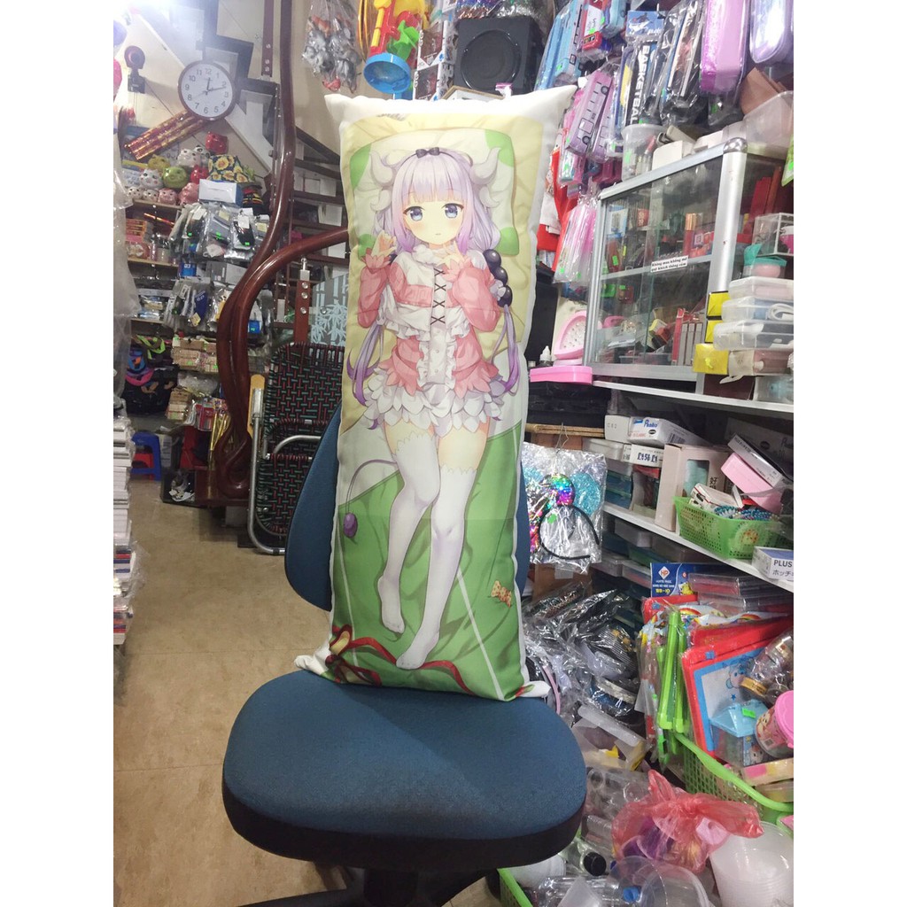 Gối ôm dài anime ram rem có ruột bông 1mx40cm (nhận in theo yêu cầu)