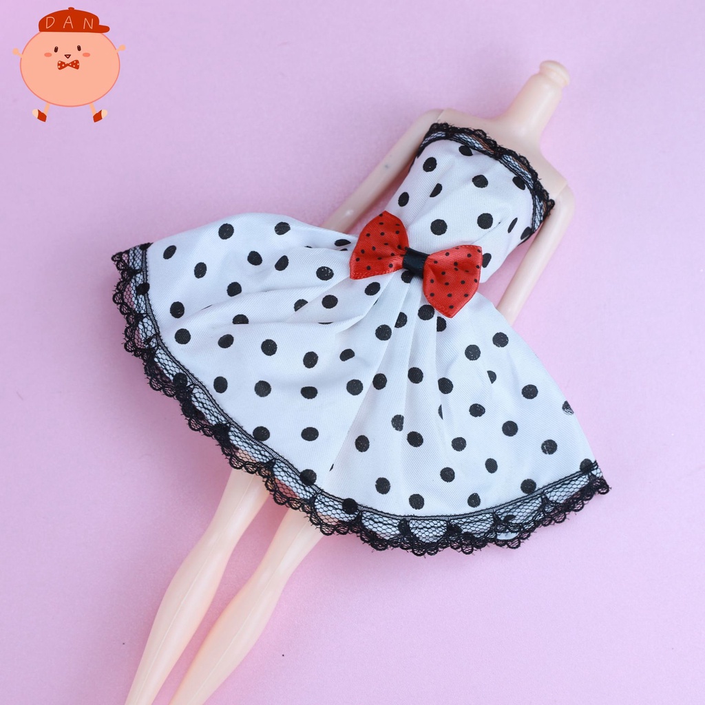 Đầm Cưới Đồ Chơi Búp Bê Dài 30Cm