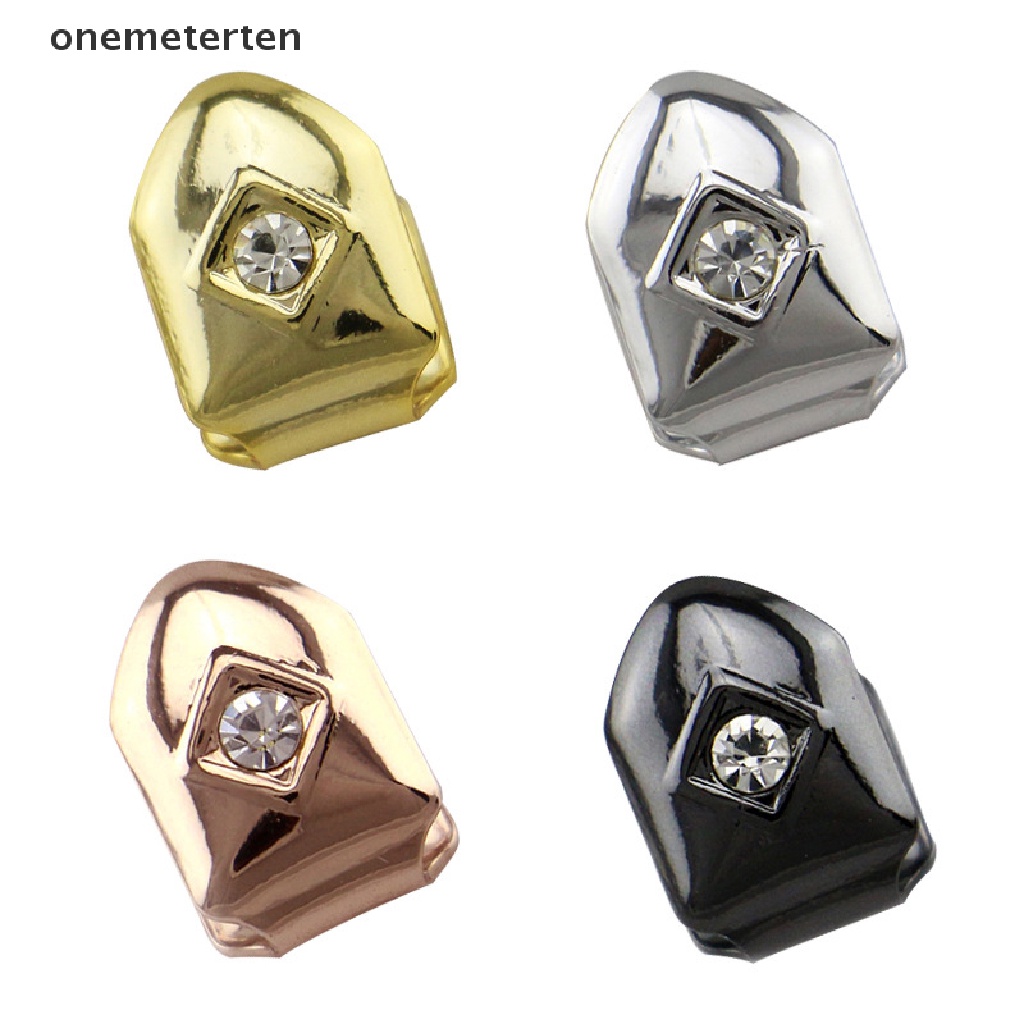 Rten New Single Hip Hop Teeth Grillz Removable Grills Dental Mouth Punk Teeth Caps n