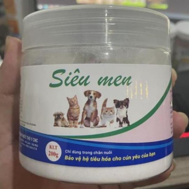 Siêu men cho chó mèo thức ăn bổ sung cho chó mèo thú cưng hộp 200g-familypetshop.vn