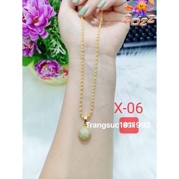 dây chuyền mạ vàng