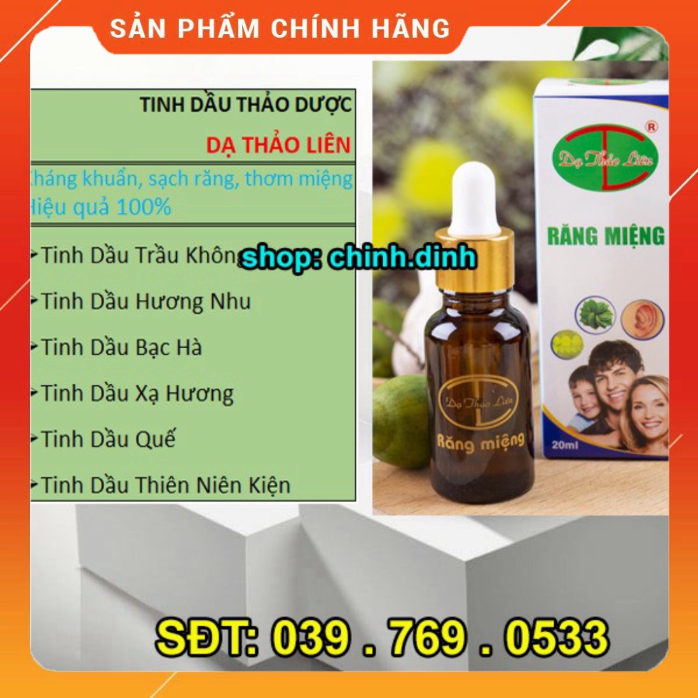 Tri Hôi Miệng, Sâu Răng, Viêm Lợi, Tụt Lợi, Chảy Máu Chân Răng [ CHÍNH HÃNG ]