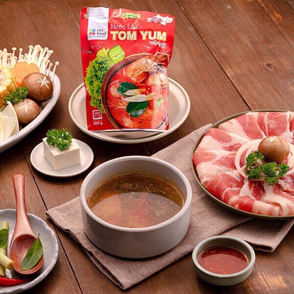 Gia Vị Nước Cốt Lẩu Tomyum chua cay Orifood (Túi 200g) Chế Biến Nhanh Dễ Bảo Quản | BigBuy360 - bigbuy360.vn