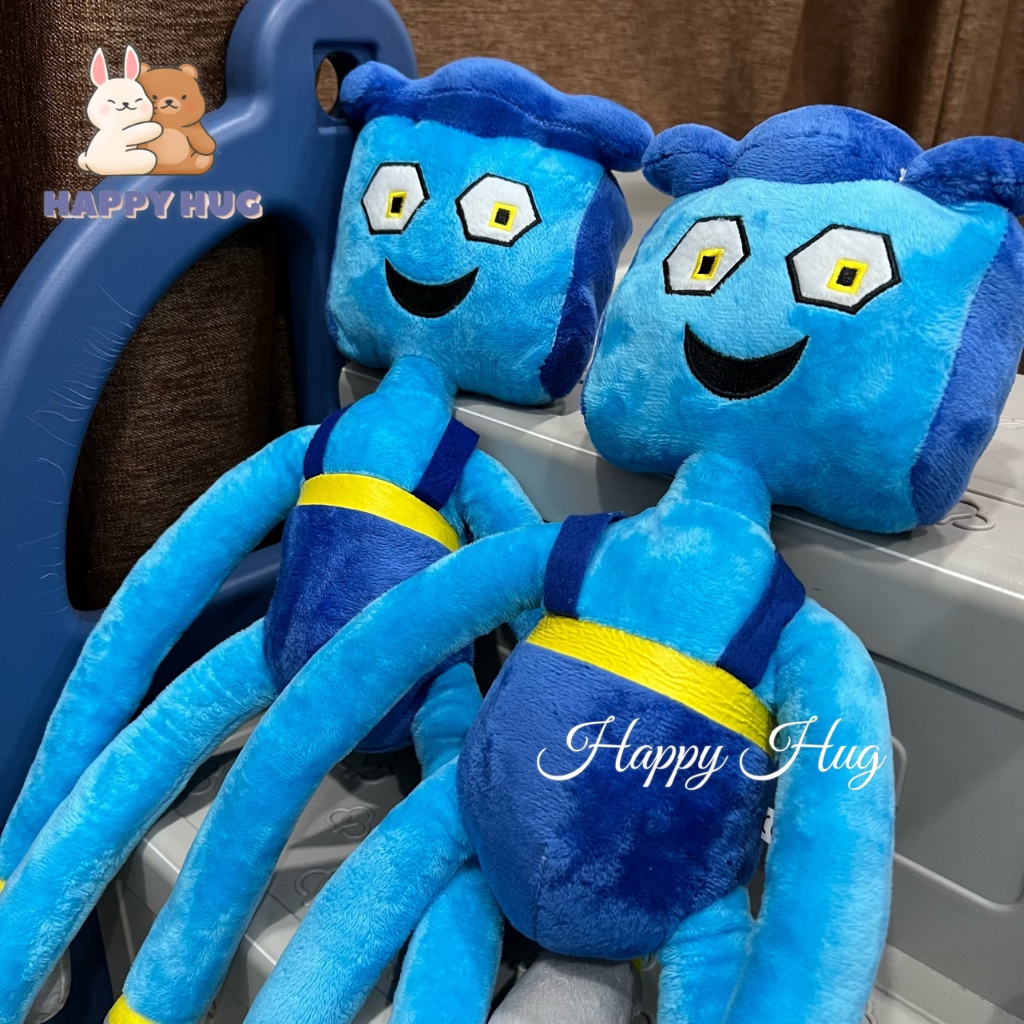 Daddy Long Legs nhân vật Game Poppy Playtime size 38-45-70cm loại đẹp, đồ chơi Huggy Wuggy nhồi bông cho bé - Happy Hug