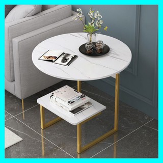 Bàn trà Tròn, Bàn cafe trang trí phòng khách. Đường kính mặt bàn 50cm, Cao 56cm