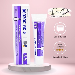 Benzac ac 2.5% & 5% - kem hỗ trợ giảm mụn