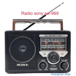 Hình ảnh Radio SONY SW -999UAR có chức năng đọc usb thẻ Sd.