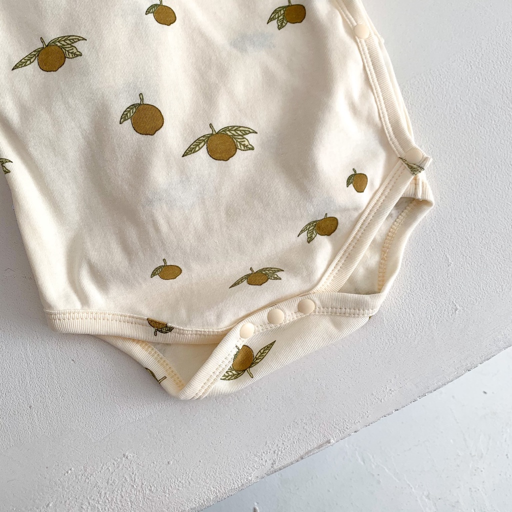 Áo Liền Quần Tay Dài Thời Trang Mùa Hè Xinh Xắn Cho Bé 0-3 Tuổi