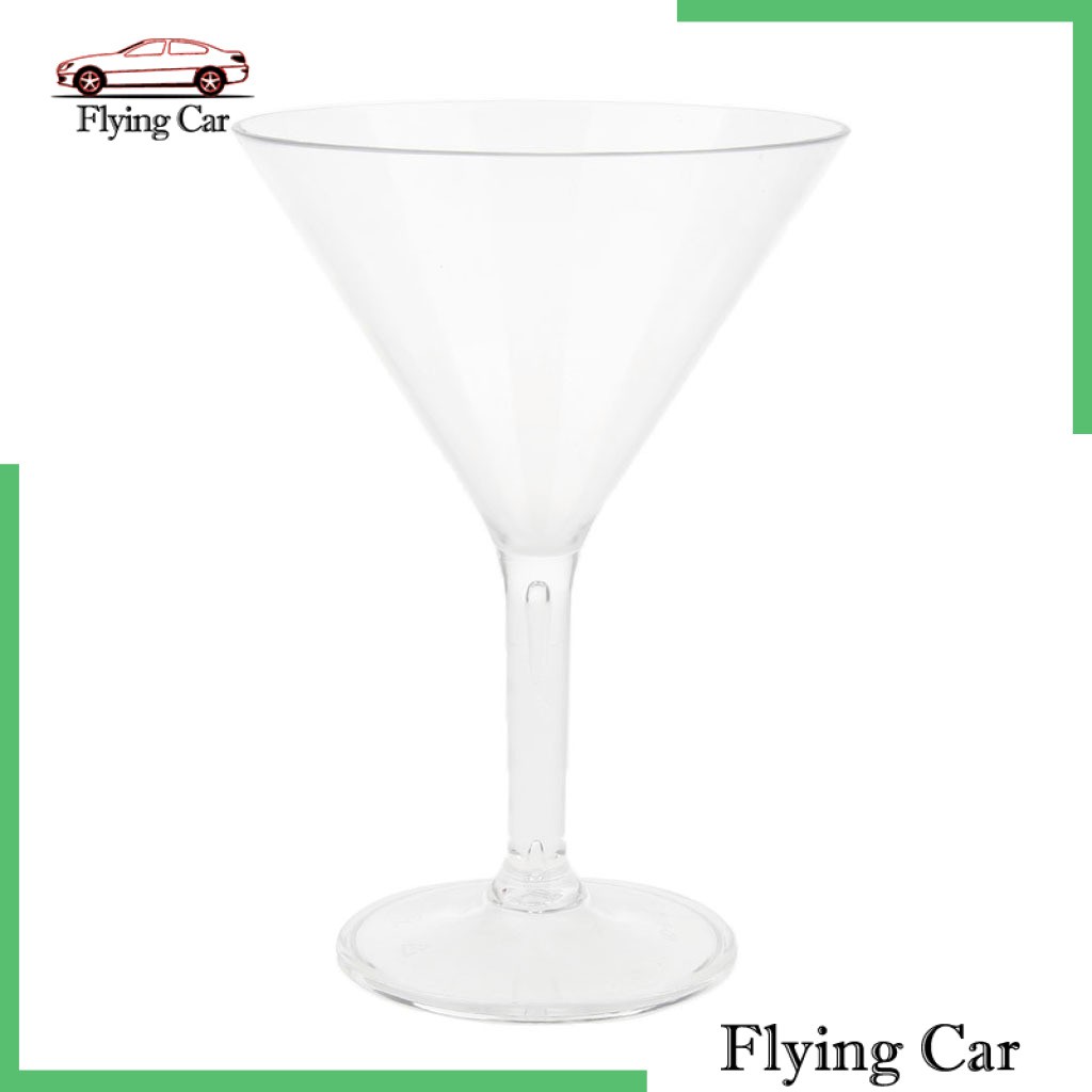 Ly Thủy Tinh Uống Cocktail Hình Xe Hơi Bay Sáng Tạo