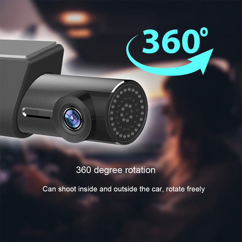 Camera Hành Trình Xe Hơi Kết Nối WIFI Không Dây Full HD Tầm Nhìn Ban Đêm 24 Giờ