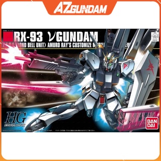 Mô Hình Gundam HG 086 Rx-93 V-Gundam Nu Series HG UC Tỉ lệ 1/144 Đồ chơi lắp ráp Model Kit Anime Chính hãng
