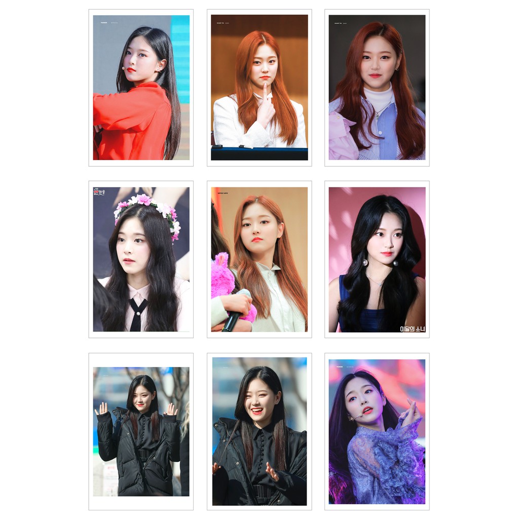 Lomo Card Ảnh HYUNJIN - LOONA (54 ảnh)