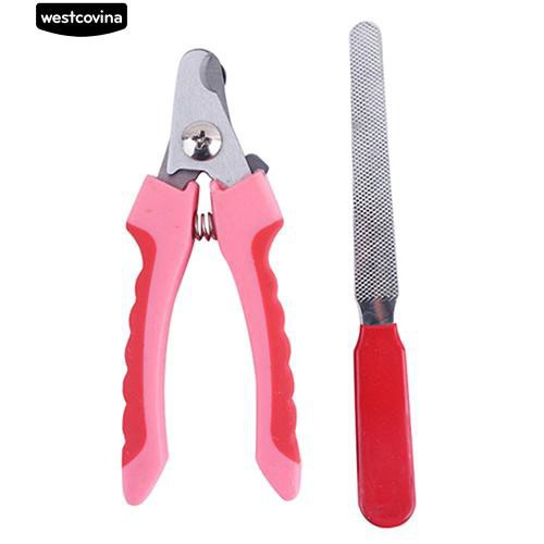 Set kìm cắt móng và cây dũa móng chuyên nghiệp cho thú cưng
