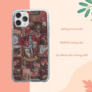 Ốp lưng iphone silicon chống bẩn Gryffindor Harry Potter Hogwarts Magical S cho các dòng IP 5 trở lên PAP20210093