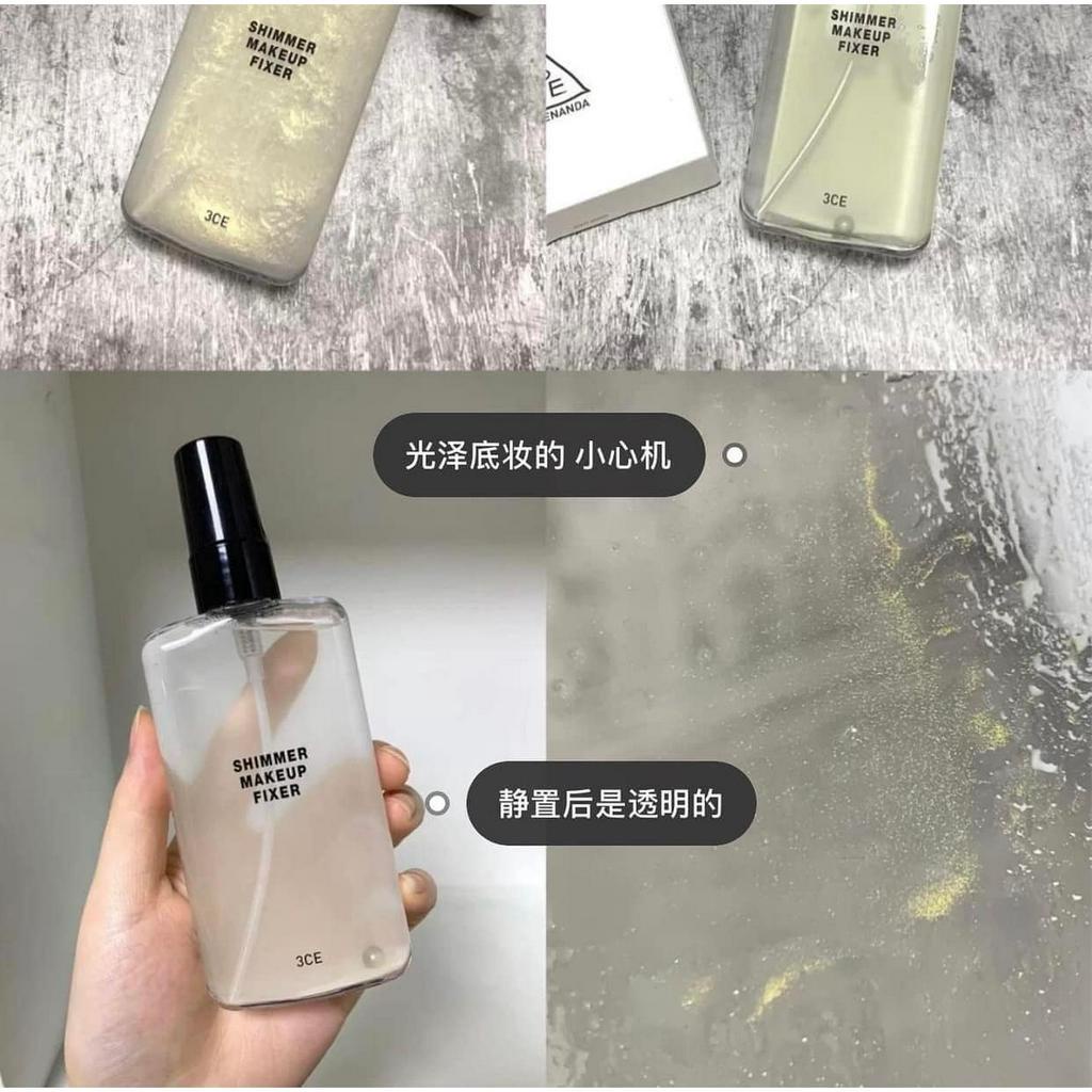 Xịt khóa nền 3CE Make Up Fixer