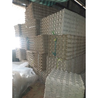 10 kg vĩ giấy trứng gà đã qua đựng trứng 1 lần mới 90%