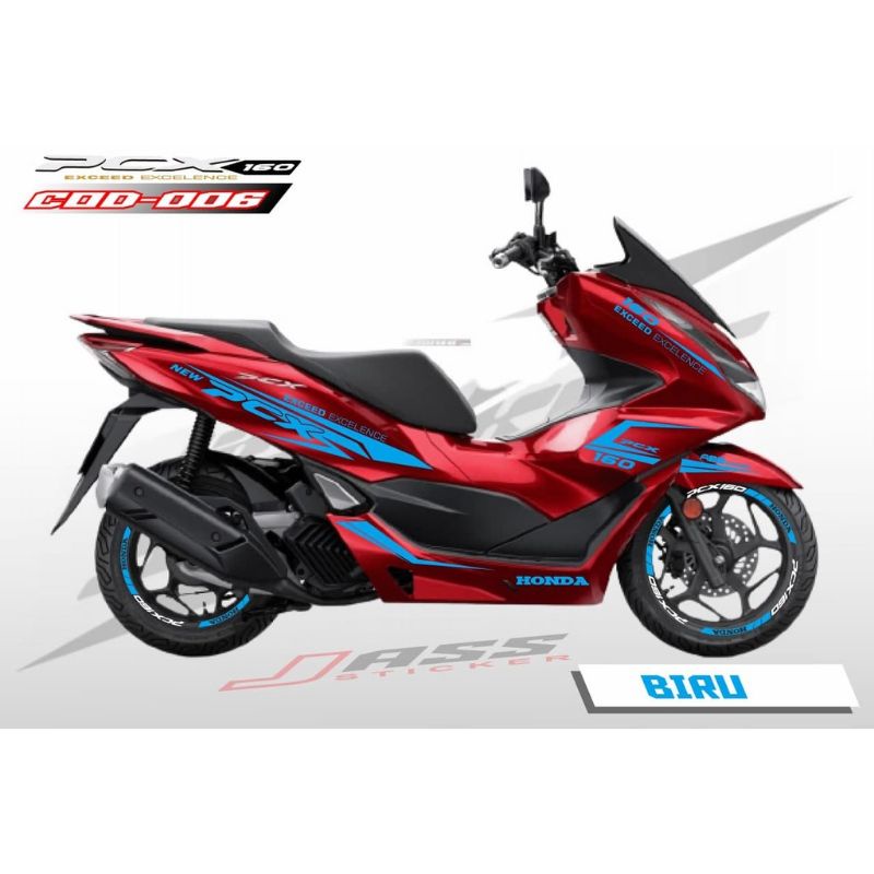 Miếng Dán Trang Trí Bánh Xe Honda new Pcx 160 Chất Lượng Cao