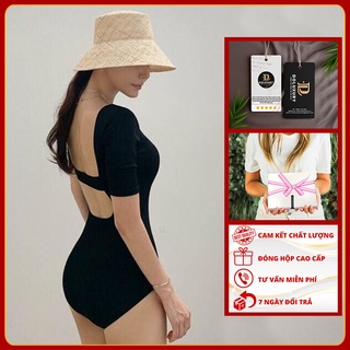 Đồ tắm biển nữ kín đáo bikini kín đáo đi biển mẫu mới đóng hộp cao cấp doluxury