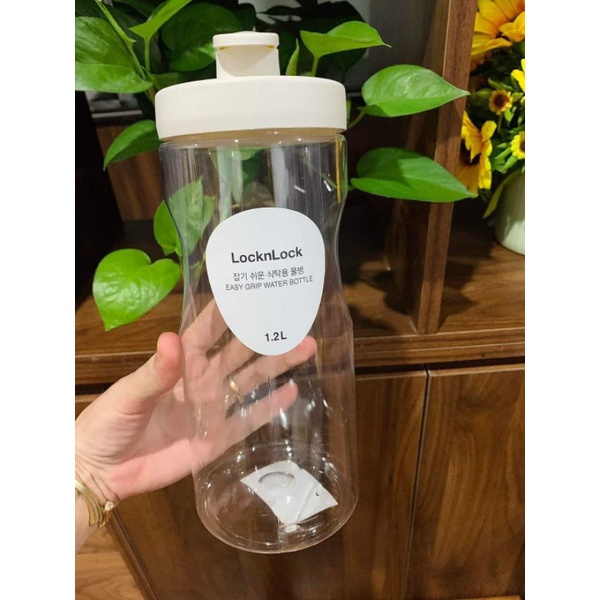 Bình Lock & lock 1.2L Easy Open Water Bottle nắp bật