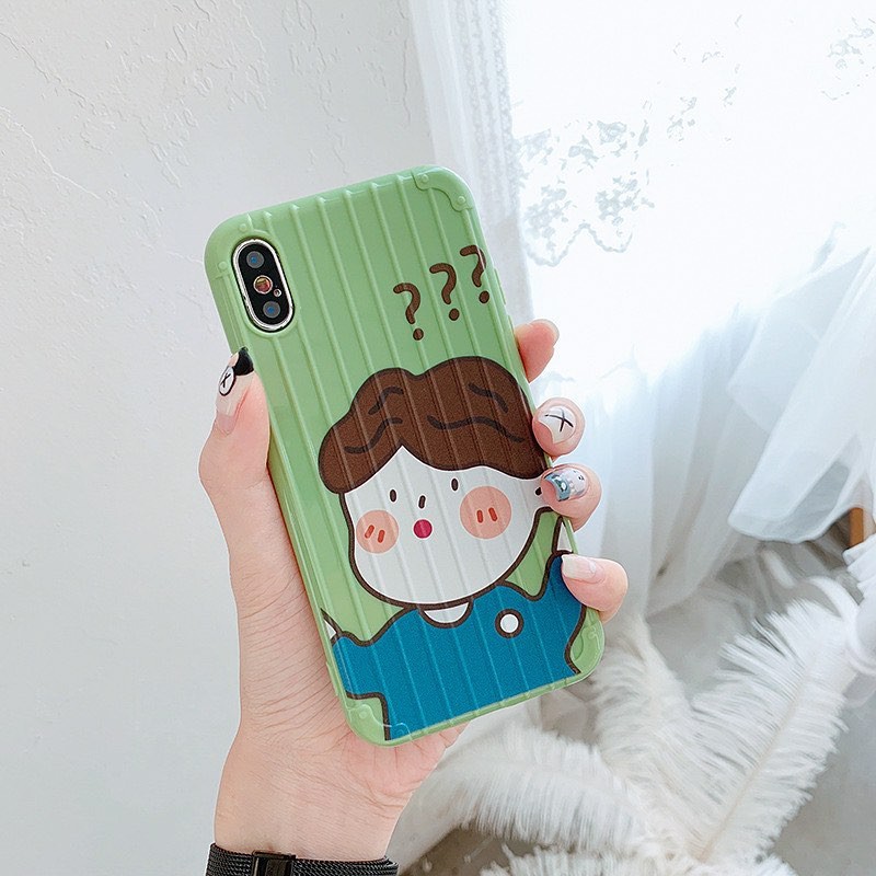 Ốp Lưng Điện Thoại Sọc Vân Trai Gái