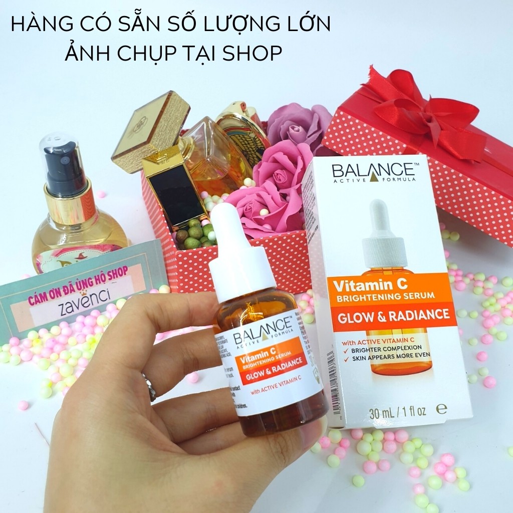 Serum Balance Active Formula vitamin C tinh chất dưỡng trắng da mờ thâm 30ml - ZAVENCI Official | BigBuy360 - bigbuy360.vn