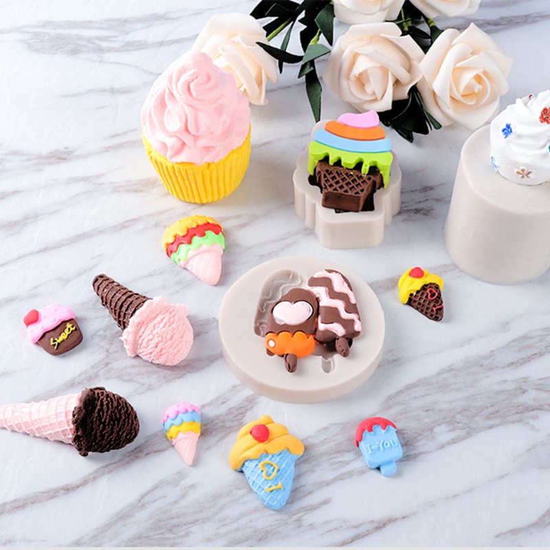 Khuôn Silicone Làm Bánh/Xà Phòng/Kẹo/Sô Cô La Hình Nghệ Thuật