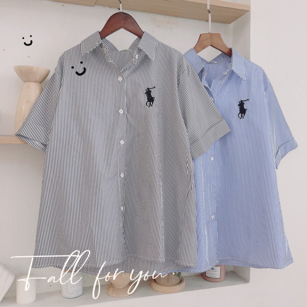 Áo sơ mi ngắn tay kẻ caro nhiều loại/ Fiinalism màu trắng form rộng cá tính unisex - Made by Fiin  - Hàn