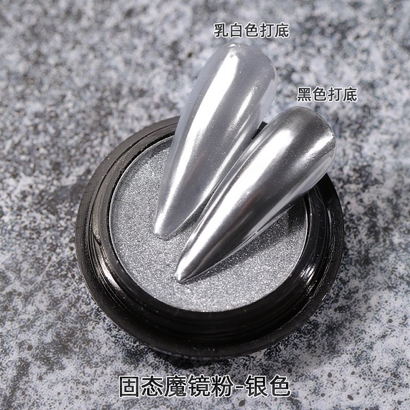Bột tráng gương nail