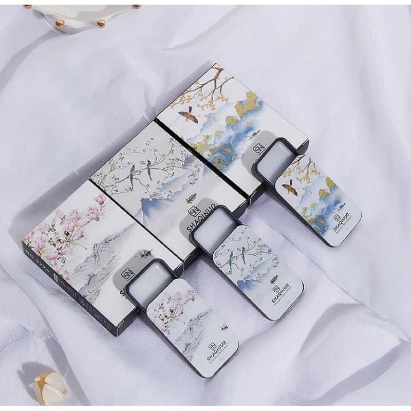 SET 3 LỌ NƯỚC HOA KHÔ TẶNG KÈM HỘP ĐỰNG PHIÊN BẢN HOA ANH ĐÀO | Thế Giới Skin Care