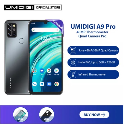 Điện thoại cấu hình cao chơi game UMIDIGI A9 Pro RAM 6GB Bộ nhớ 128GB đã qua sủ dụng còn mới 1287