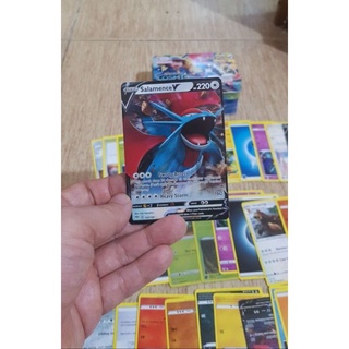 Bộ bài Pokemon hộp sắt 40 lá(tặng kèm thẻ tráng nhũ)