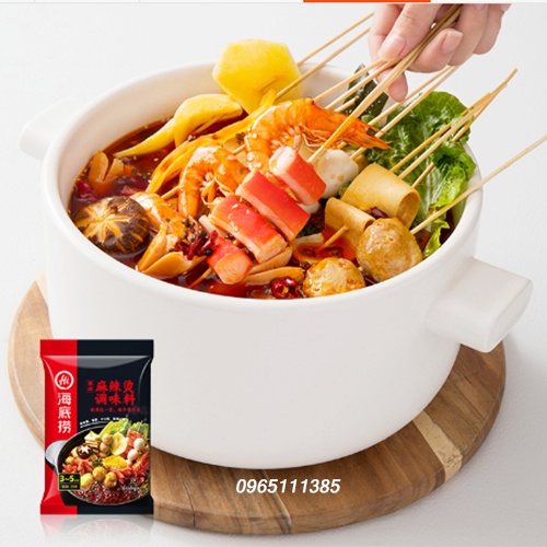 Gia vị lẩu thập cẩm cay tê Haidilao Hải Đế Lao 220g