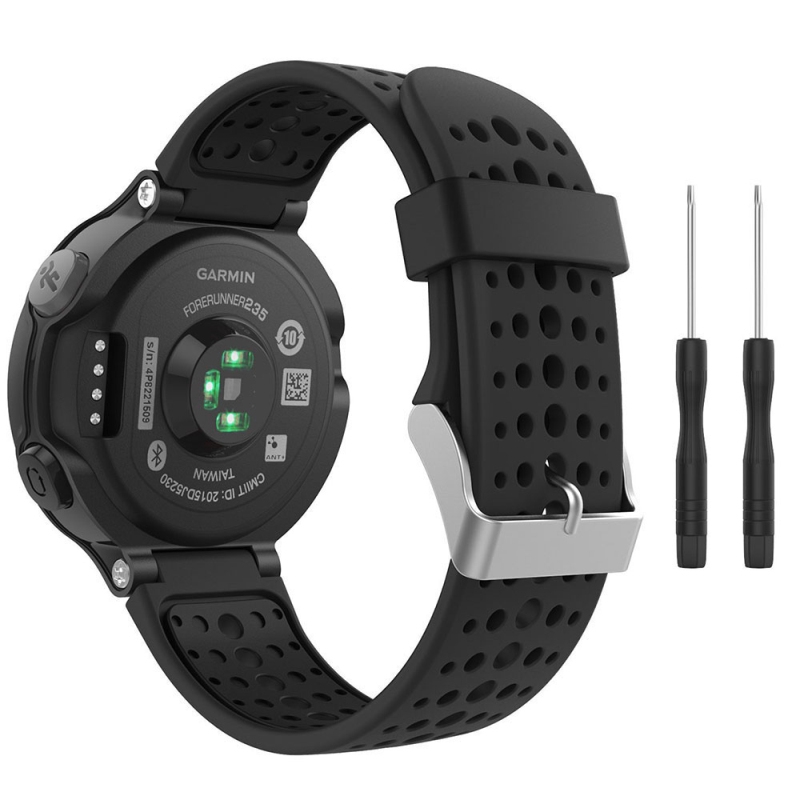 Dây đeo đồng hồ thông minh bằng silicon mềm chuyên dụng cho Garmin Forerunner 235 220 230 620 630 735