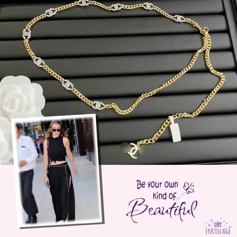 Đai xích đính đá nhỏ xinh