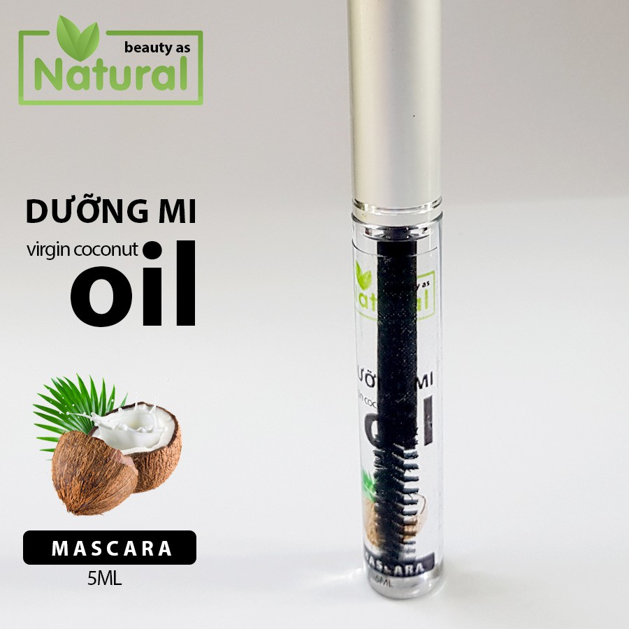 Mascara Dầu Dừa Dưỡng Mi 7 ngày siêu tốc 100% chiết xuất tinh dầu dừa có mùi thơm ngọt dừa