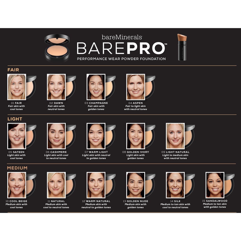 Phấn Nền BareMinerals BAREPRO Performance Wear Powder Foundation | BigBuy360 - bigbuy360.vn
