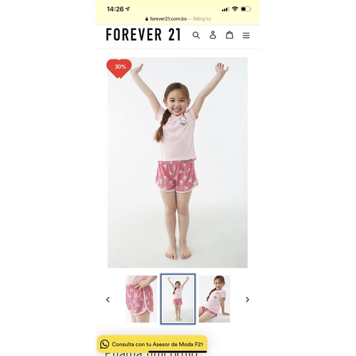 Bộ Hè Bé Gái Mặc Nhà F21