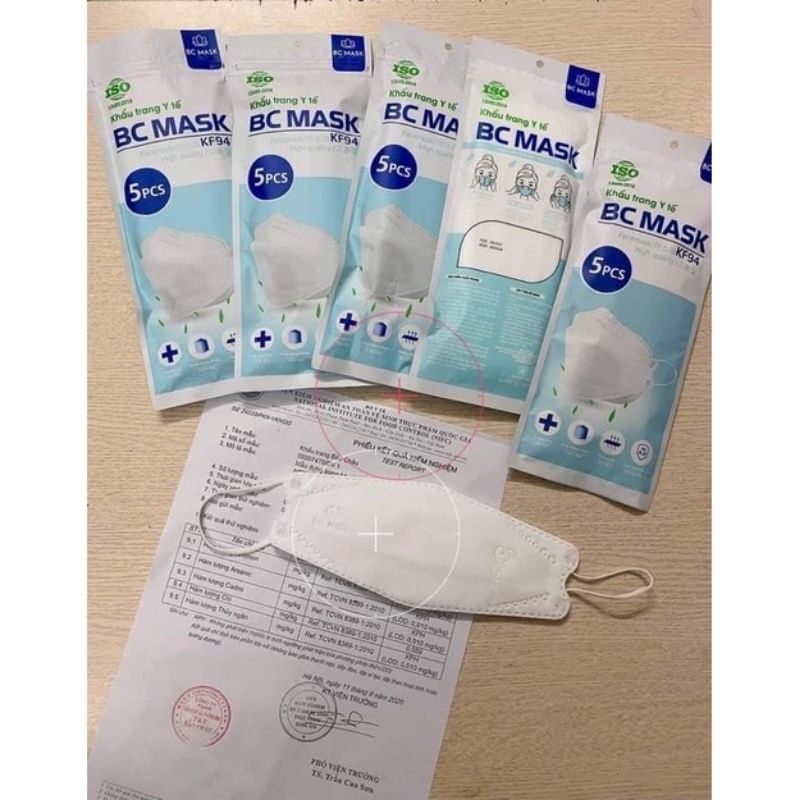 Combo 50 chiếc Khẩu Trang KF94 Duy Ngọc, Bảo Châu