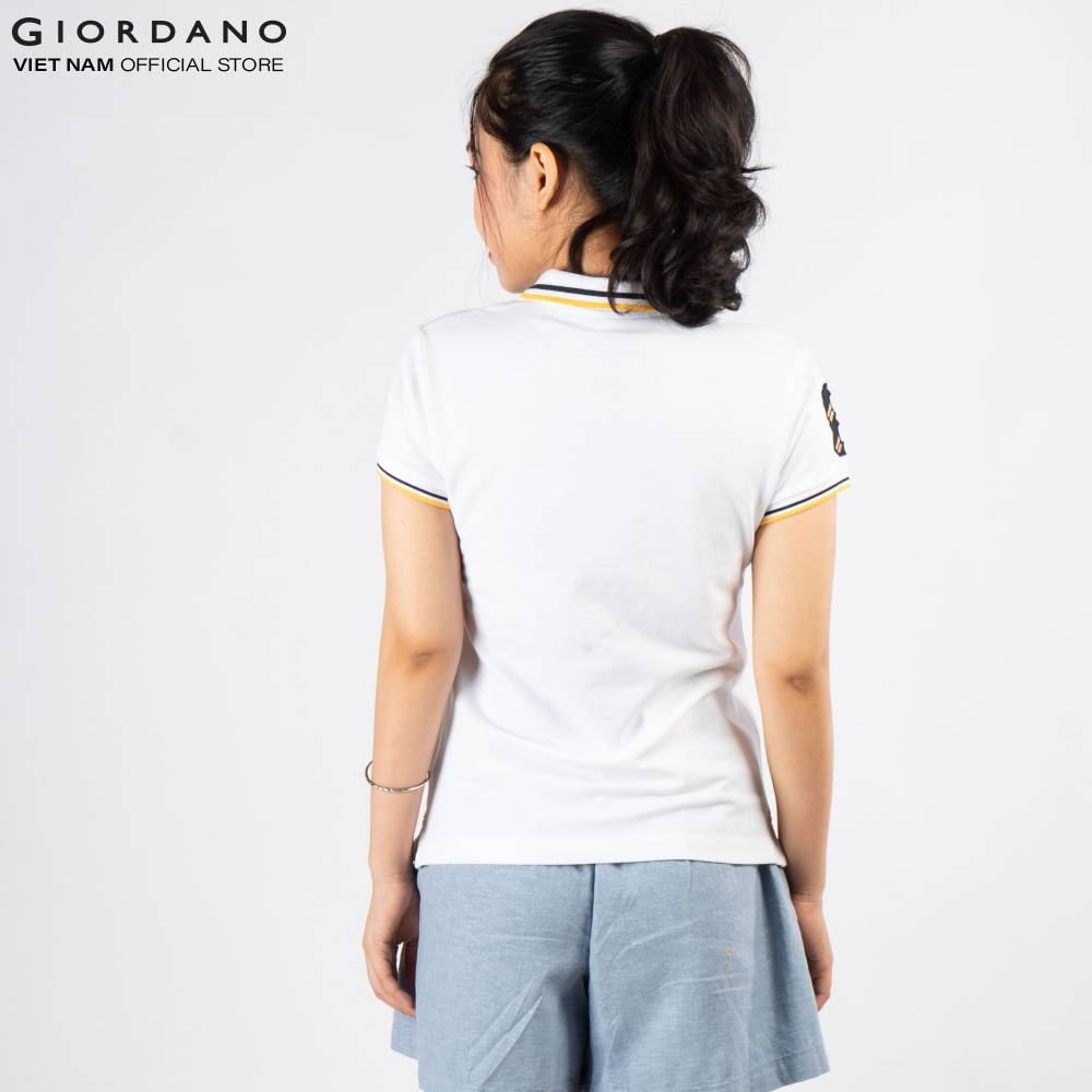 Áo Thun Nữ Có Cổ Polo Giordano 05319220