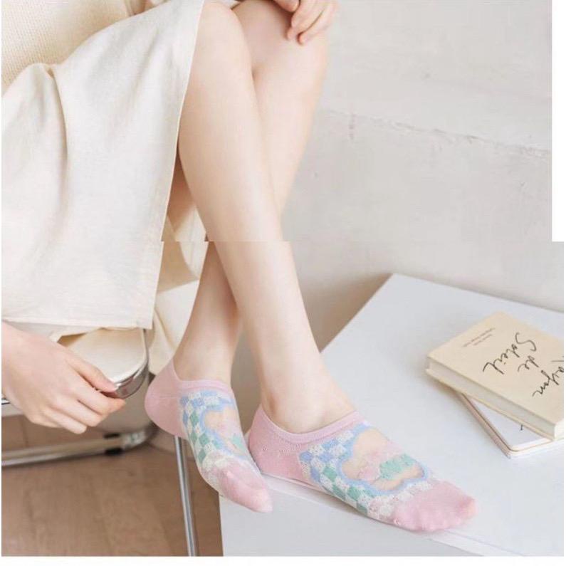 Set 10 đôi vớ lười có hình dễ thương