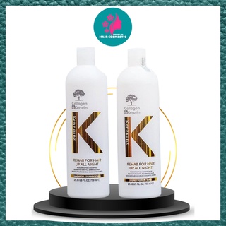 LẺ Dầu Gội hoặc  Xả Kenz Collagen Keratin Siêu Mượt 500ml