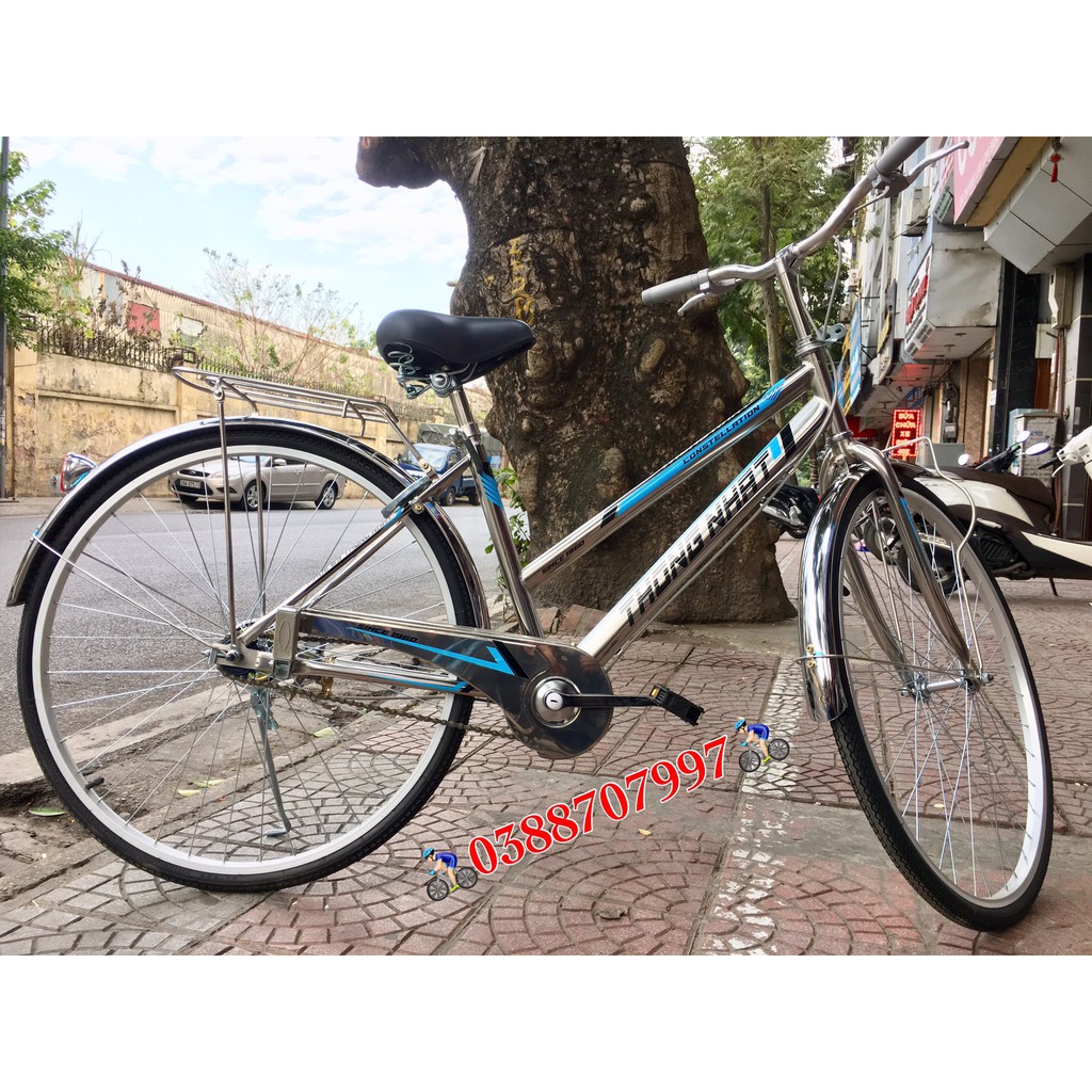 Xe đạp cào cào thống nhất khung Inox