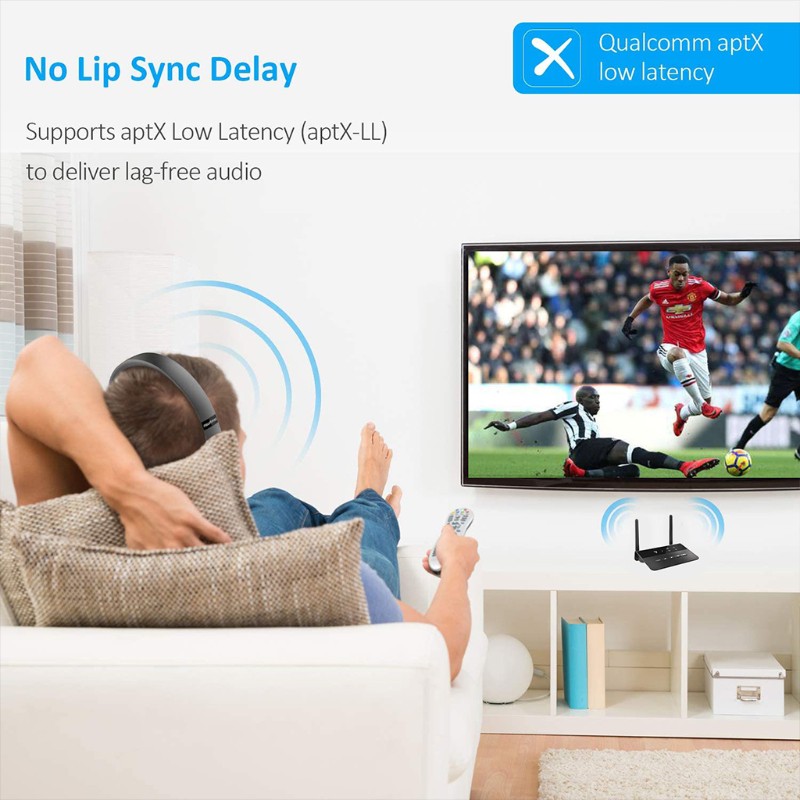 Bộ thu phát tín hiệu âm thanh RCA Bluetooth 5.0 cao cấp