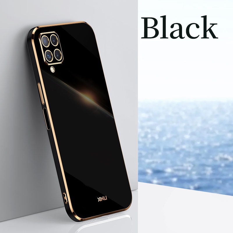 Ốp Điện Thoại Silicon Mềm Mạ Bóng Cho Samsung Galaxy M33 M53 A73 A33 5G A22 4G A22 A53 5G A13 4G M33 M53 5G