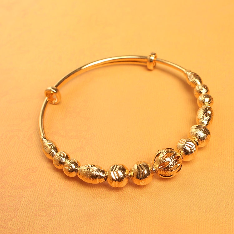 Vòng Tay Mạ Vàng 24k Đính Hạt