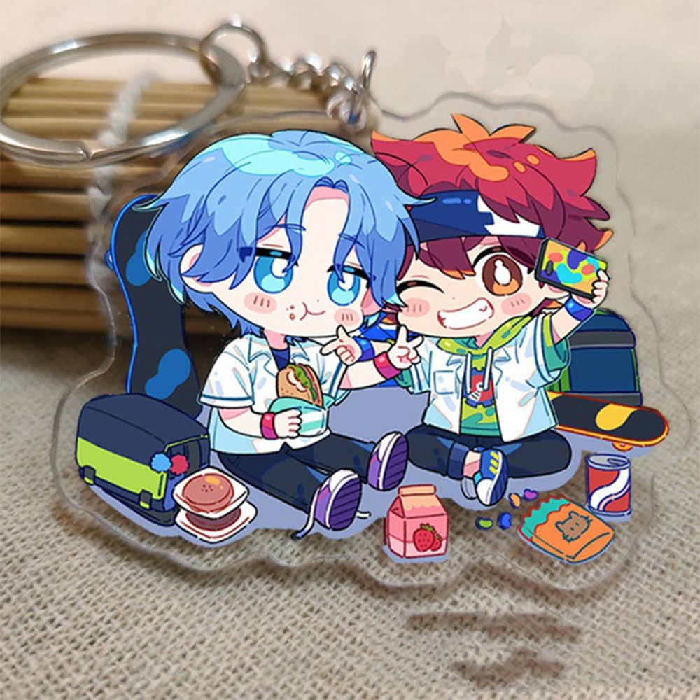 Móc chìa khóa bằng acrylic hình nhân vật anime SK8 Infinite Langa hasegawa thời trang