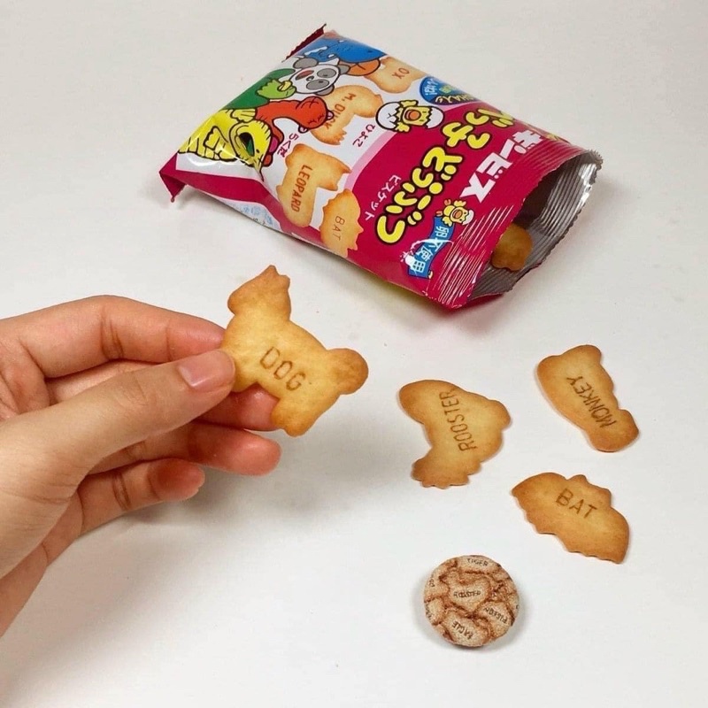 Bánh quy hình thú Ginbis Nhật Bản bổ sung DHA