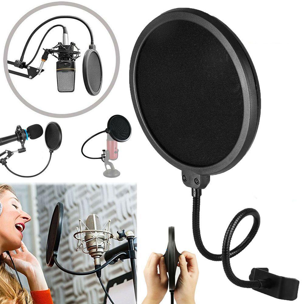 Màn Lọc Âm Thanh Hai Lớp Chuyên Dụng Cho Micro Thu Âm