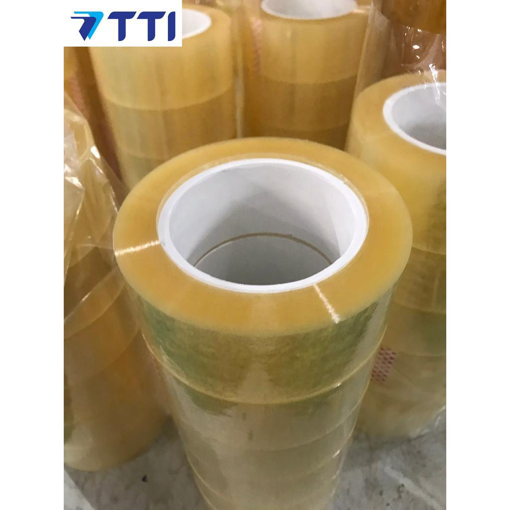 Combo đóng gói siêu tiện lợi: 1 cây băng keo trong 1,7kg, 1 cuộn logo hàng dễ vỡ, 1 cắt băng keo 200yard