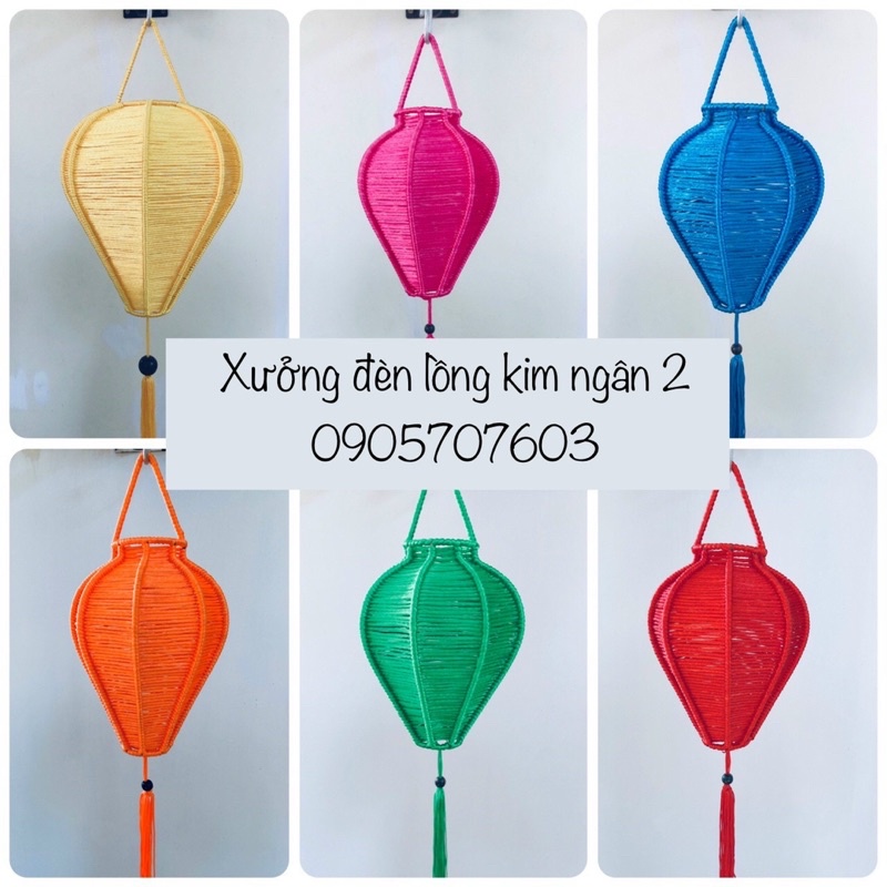 Đèn lồng hội an khung sắt cực đẹp